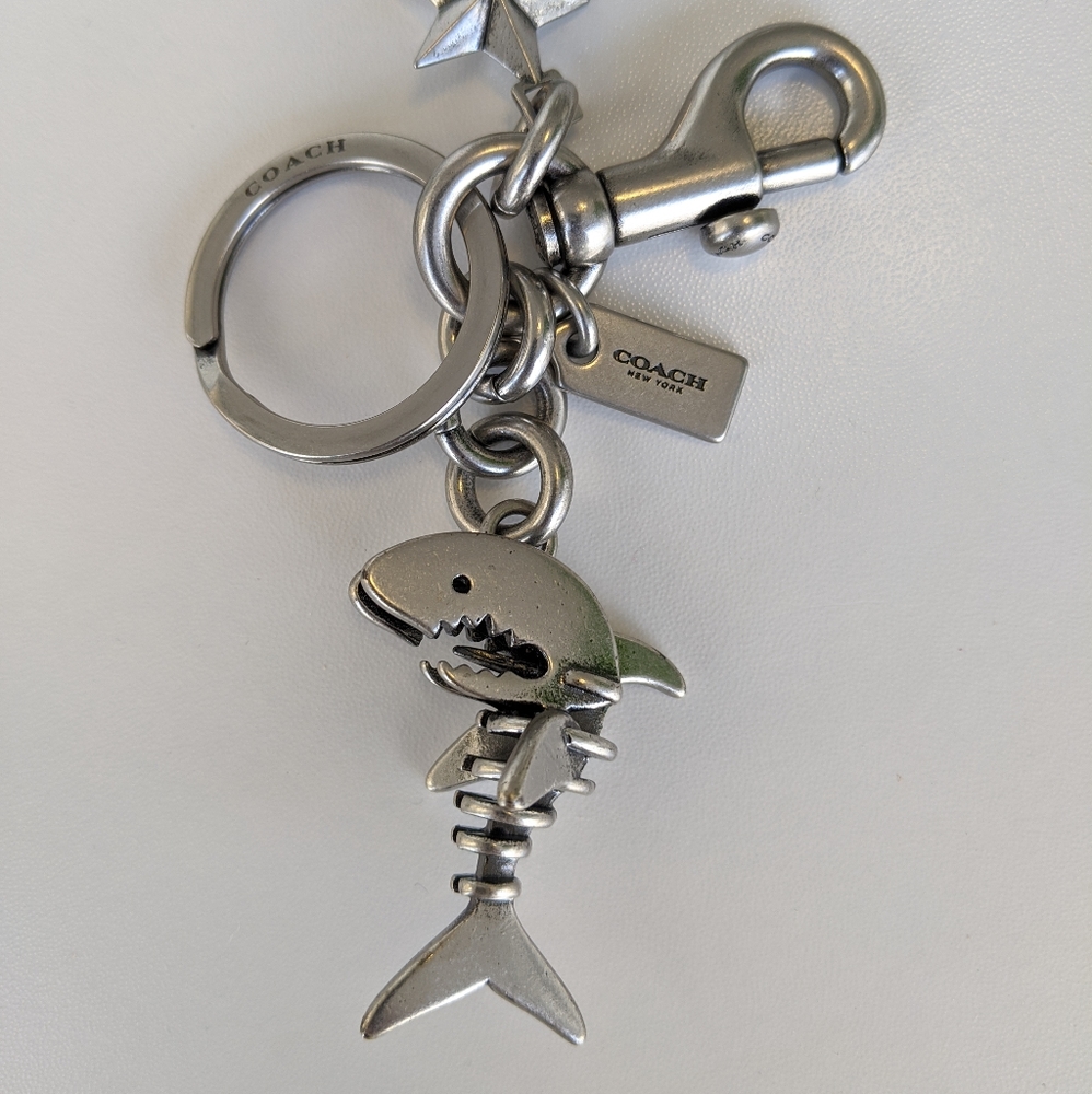 Coach Shark Keyring or Bag Charm
